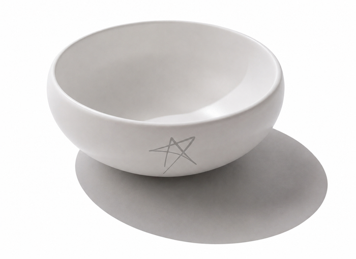 Ceramic bowl & holder